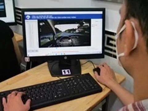 Bỏ phần thi mô phỏng sát hạch lái xe từ 1/7