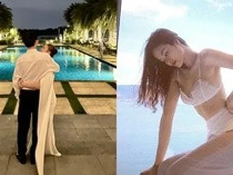 Thiếu gia tập đoàn nhựa Tân Hiệp Hưng công khai khoe vợ nổi tiếng: "Vợ anh!"
