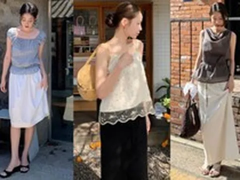 Chân váy dài mùa này quá đẹp, chị em ghim ngay 5 cách mặc sành điệu từ dạo phố tới đi du lịch