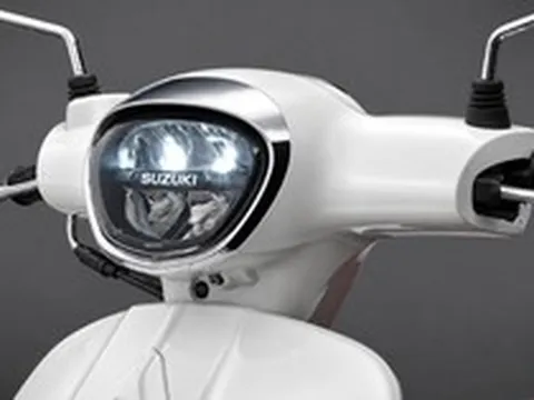 ‘Vua xe ga’ 125cc mới của Suzuki ra mắt: thiết kế ‘nét’ như Honda SH, có phanh ABS, giá 72 triệu đồng
