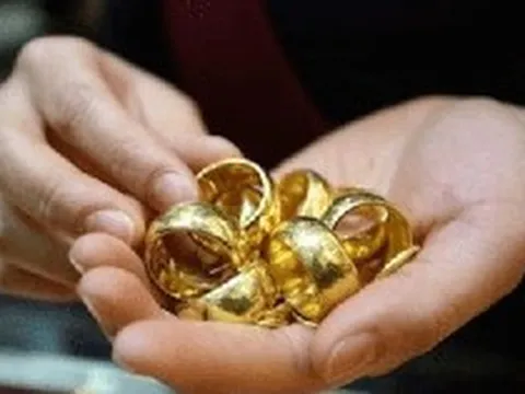 Giá vàng nhẫn trơn, vàng miếng SJC chiều tối 7/7